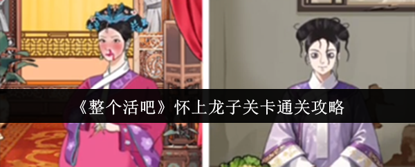 怀上龙子关卡通关攻略，整个活吧！